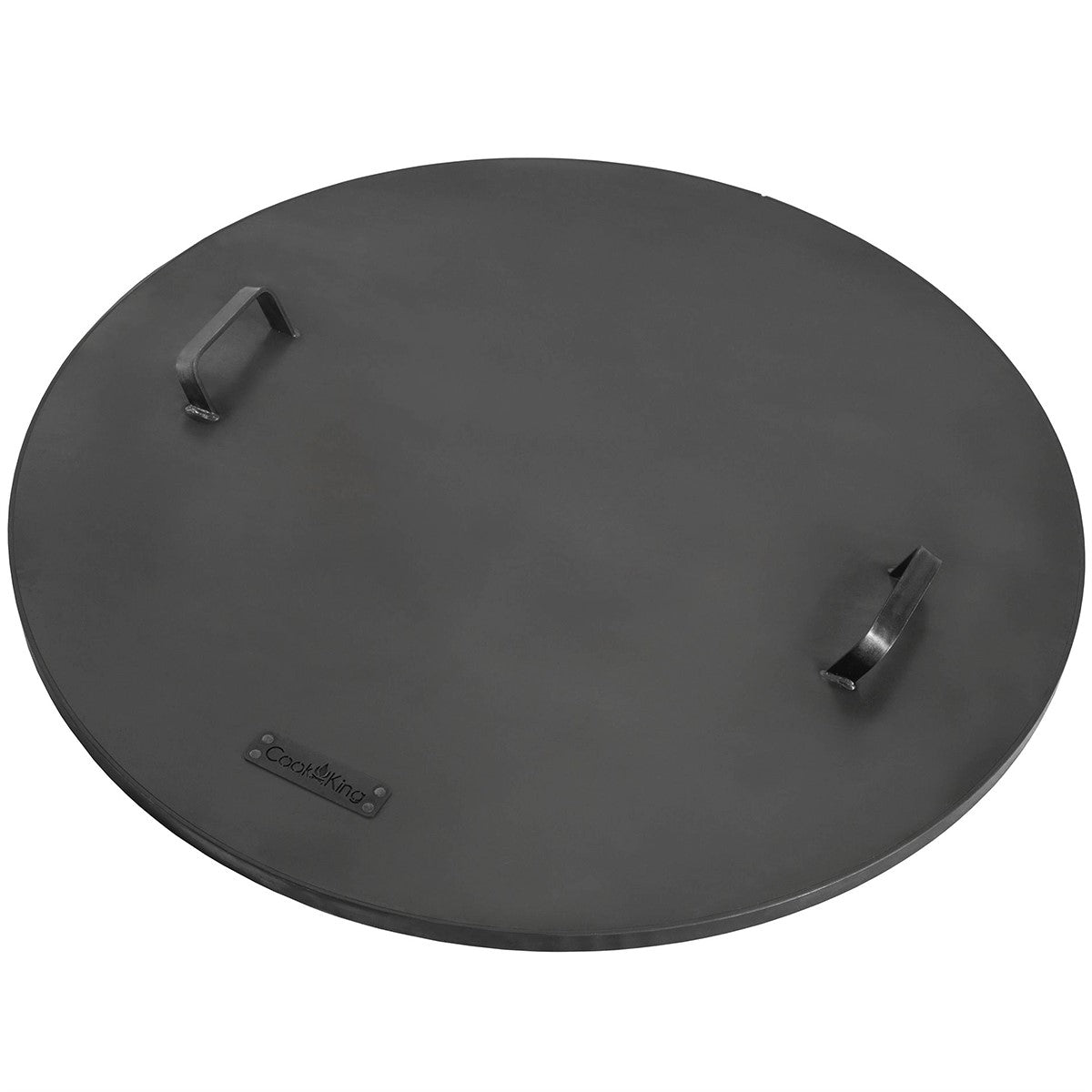 Fire Pit Round Cover Lid, 2mm Thickness, Fire Snuffer in Powder Coated Finish Rust Resistant, Drop-in Burner Fire Pit Pan Lid, Grill Fire Ring Lid with Handle, 32“� inch Diameter - Good Directions