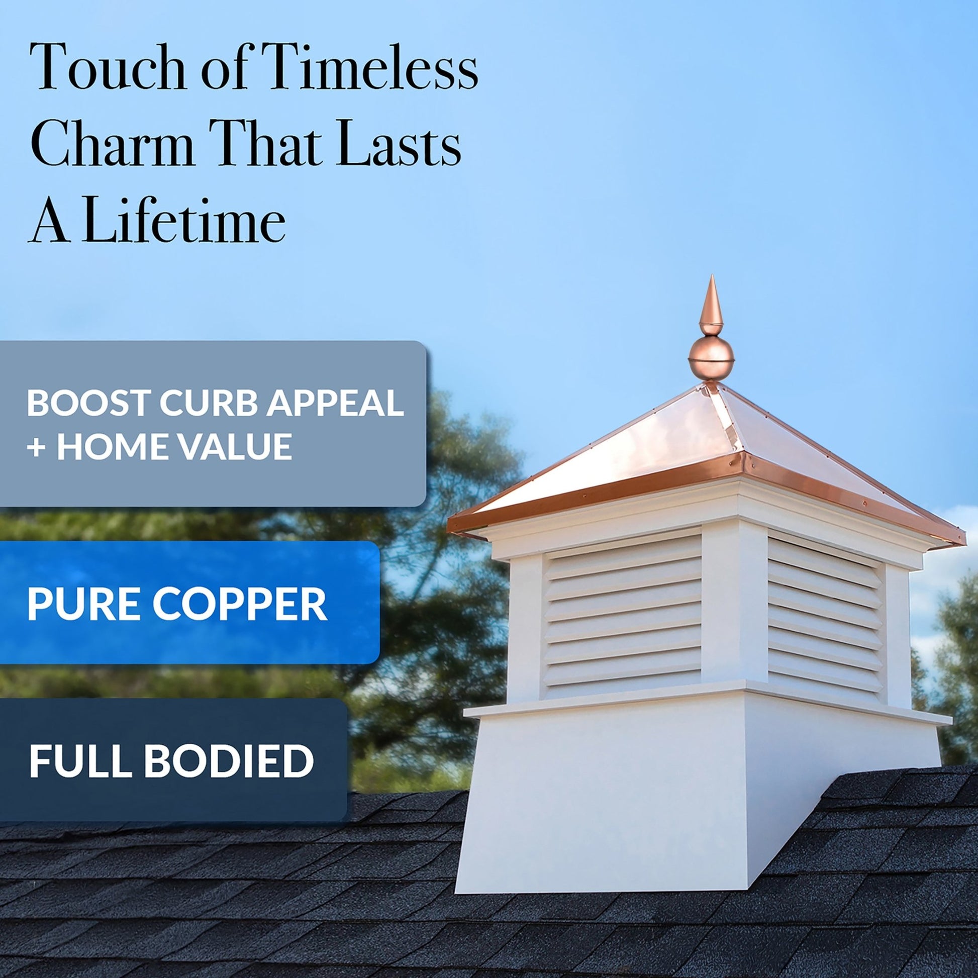 13" Avalon Rooftop Finial - Good Directions