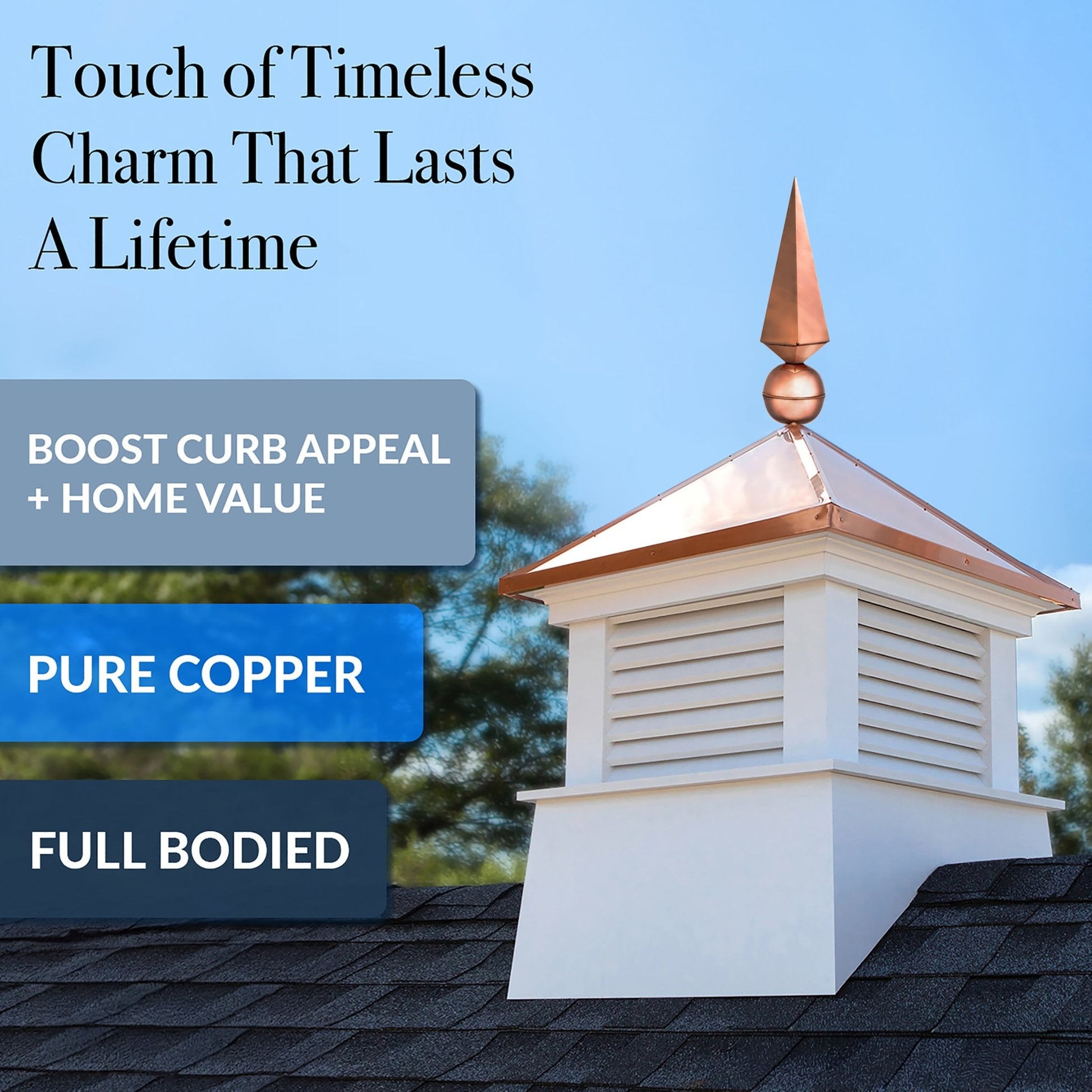 24" Lancelot Rooftop Finial - Good Directions