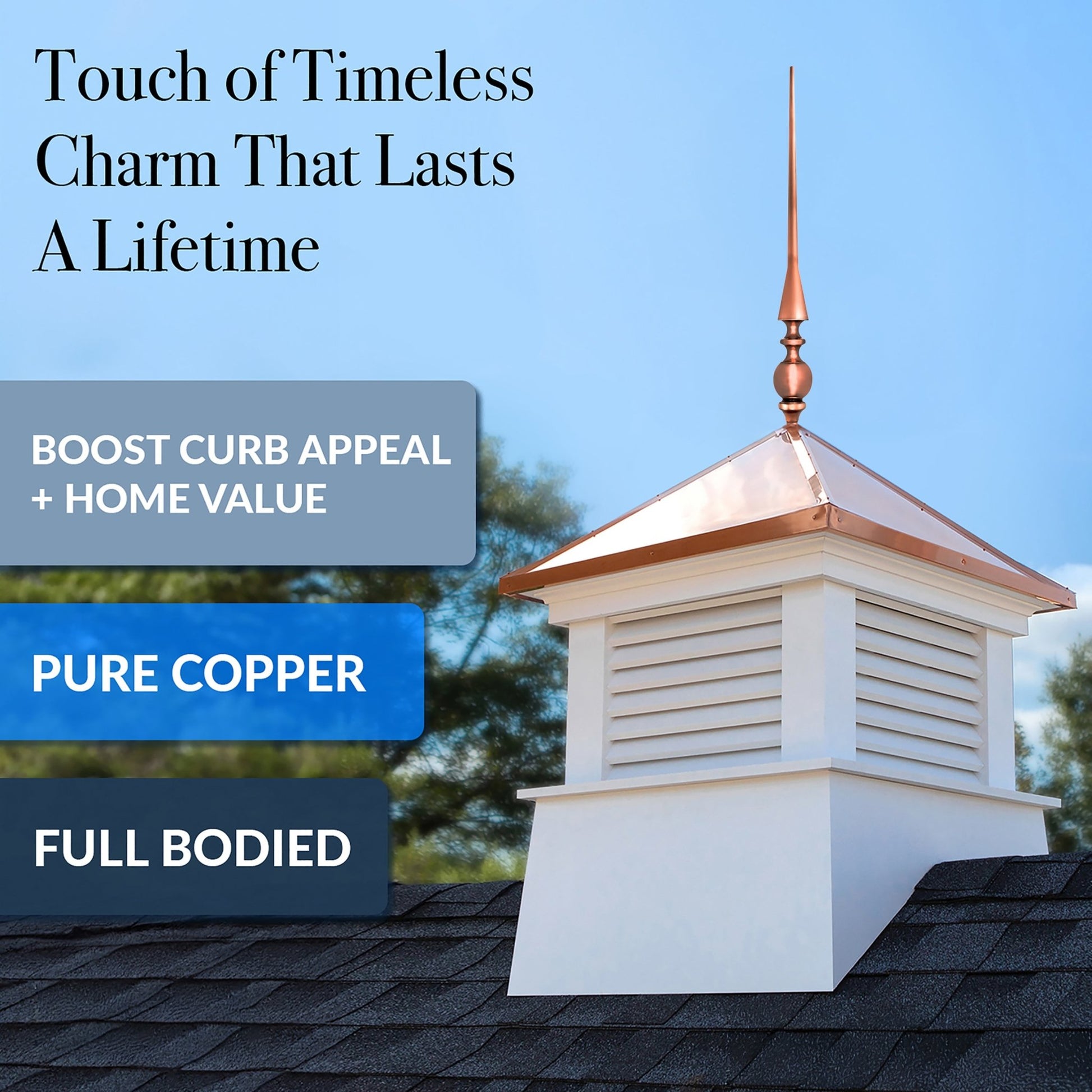 28" Aragon Rooftop Finial - Good Directions
