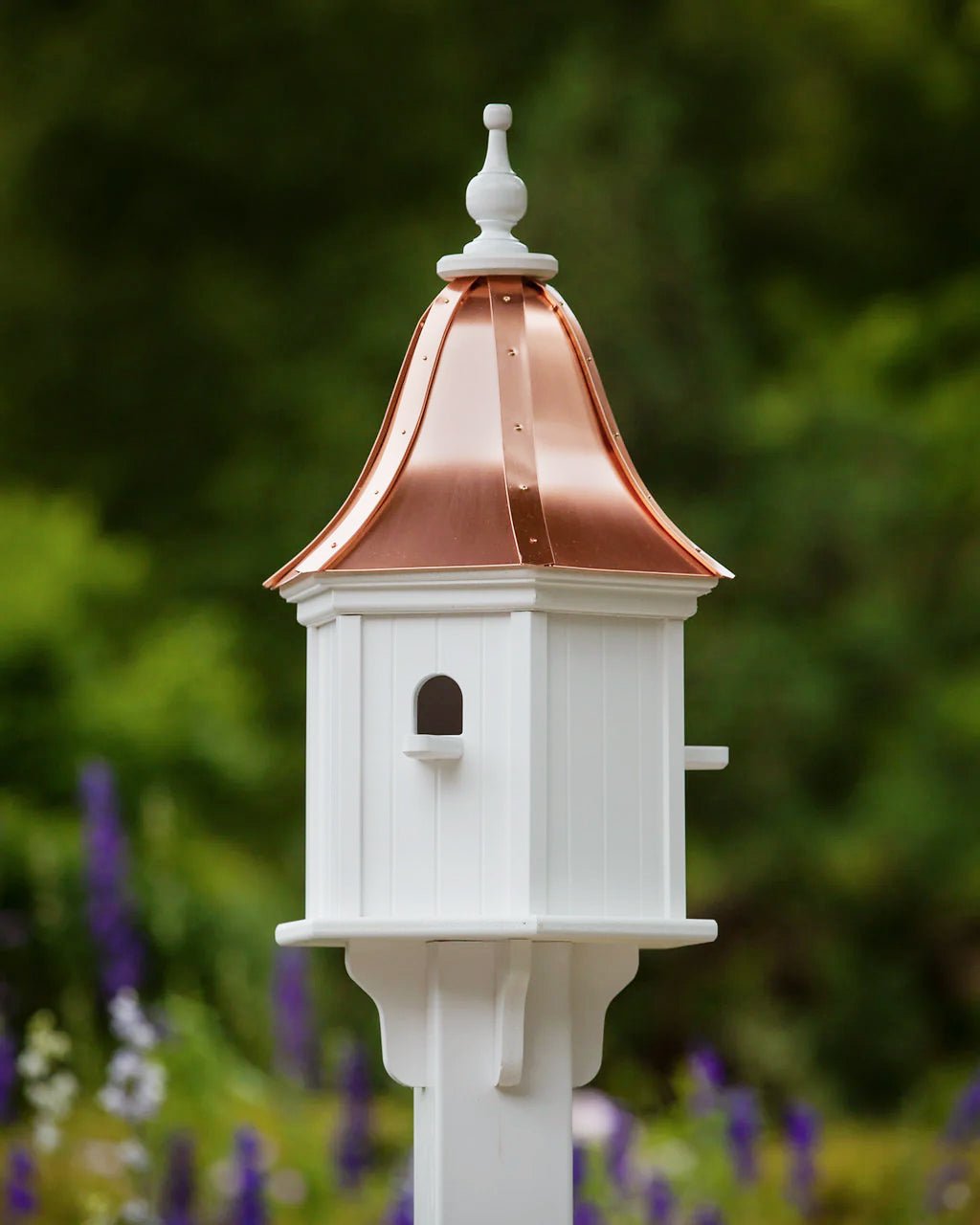 Arbor Bird House – Polished Copper Roof - Good Directions