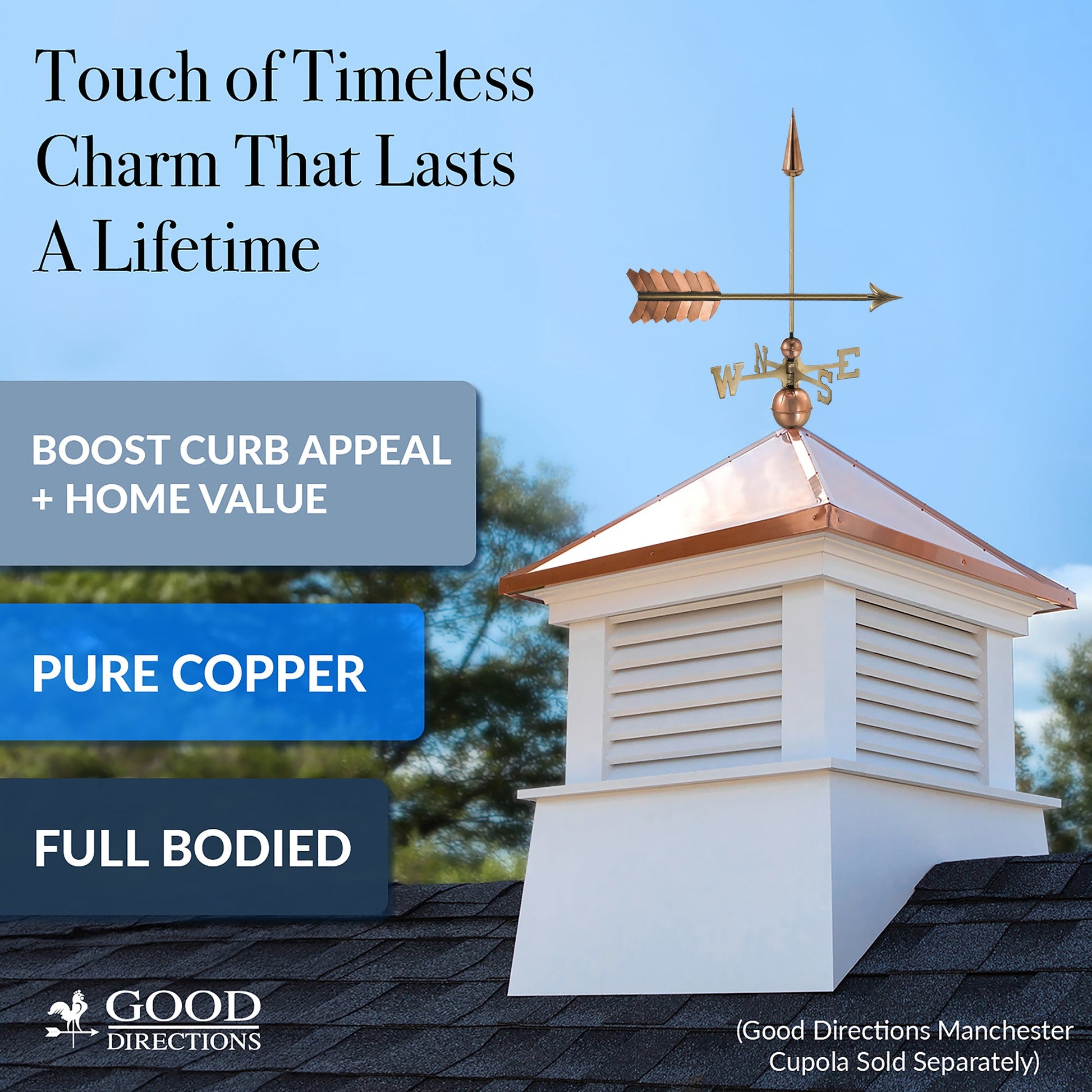 Arrow Weathervane - Good Directions