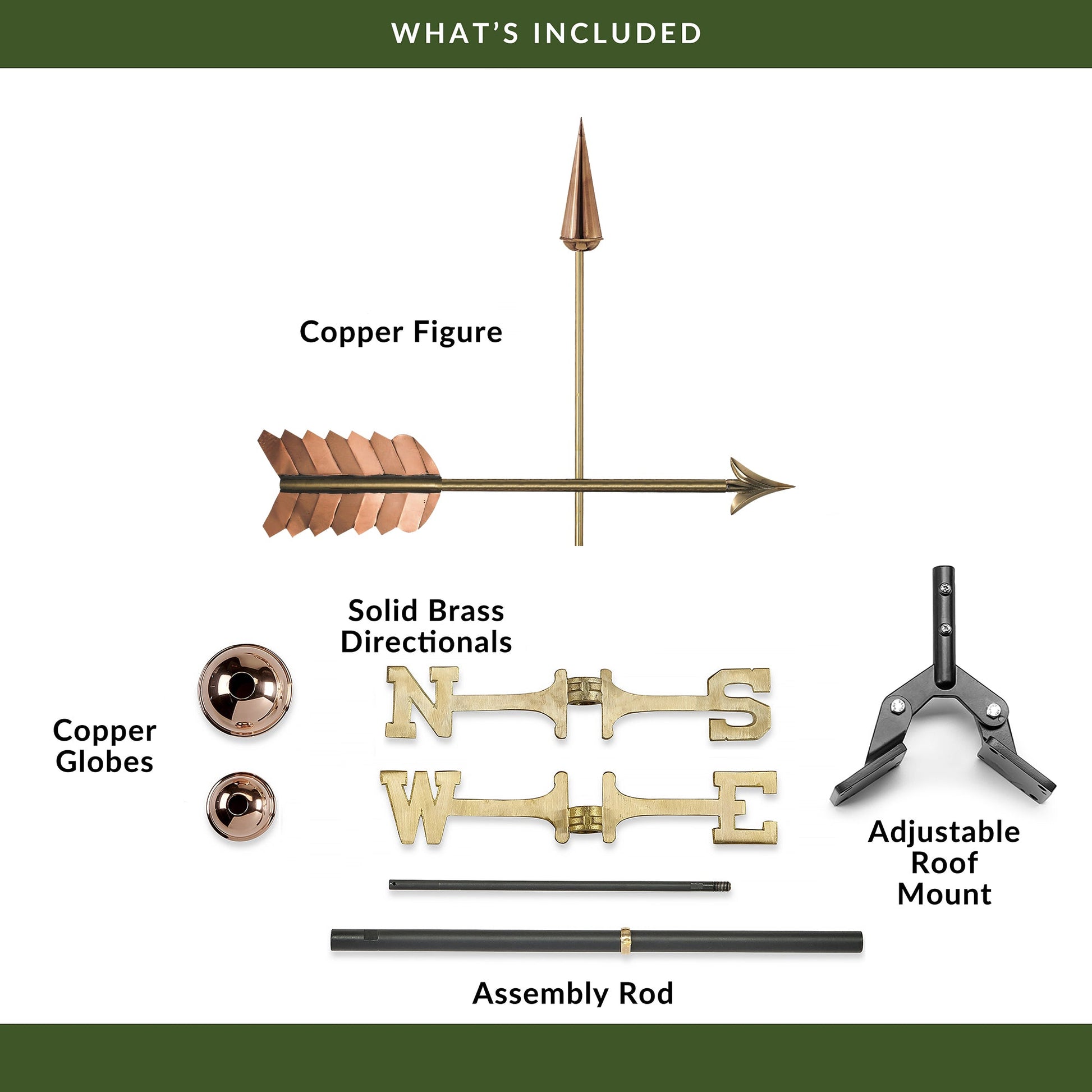 Arrow Weathervane - Good Directions