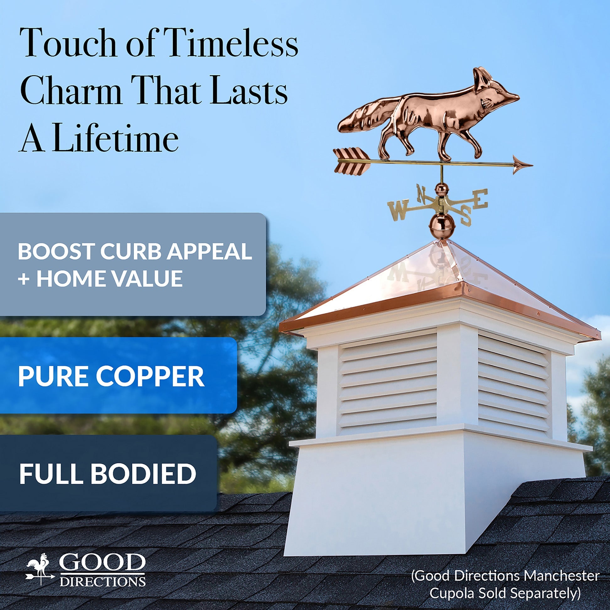 Fox Weathervane - Good Directions