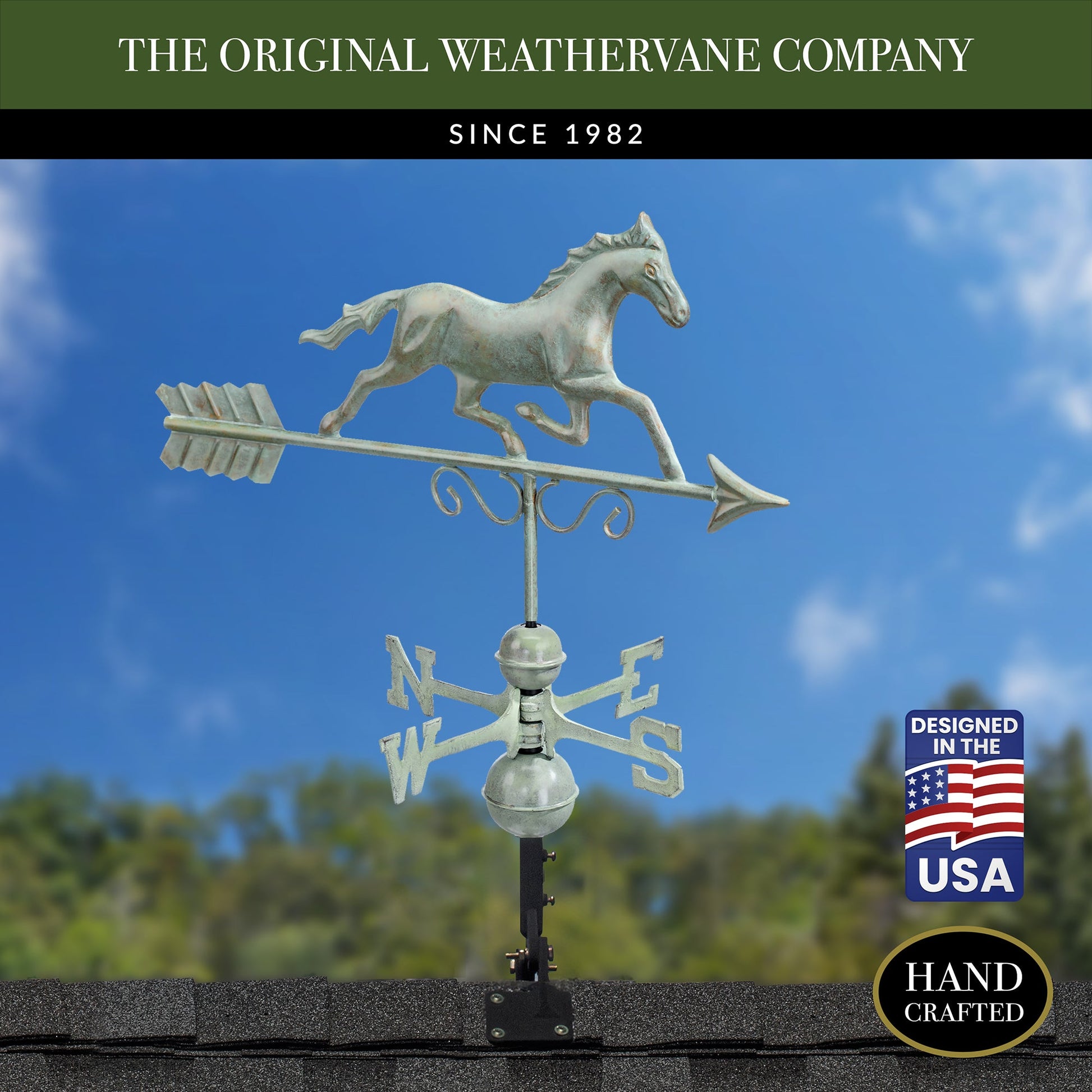 Galloping Horse Weathervane - Good Directions