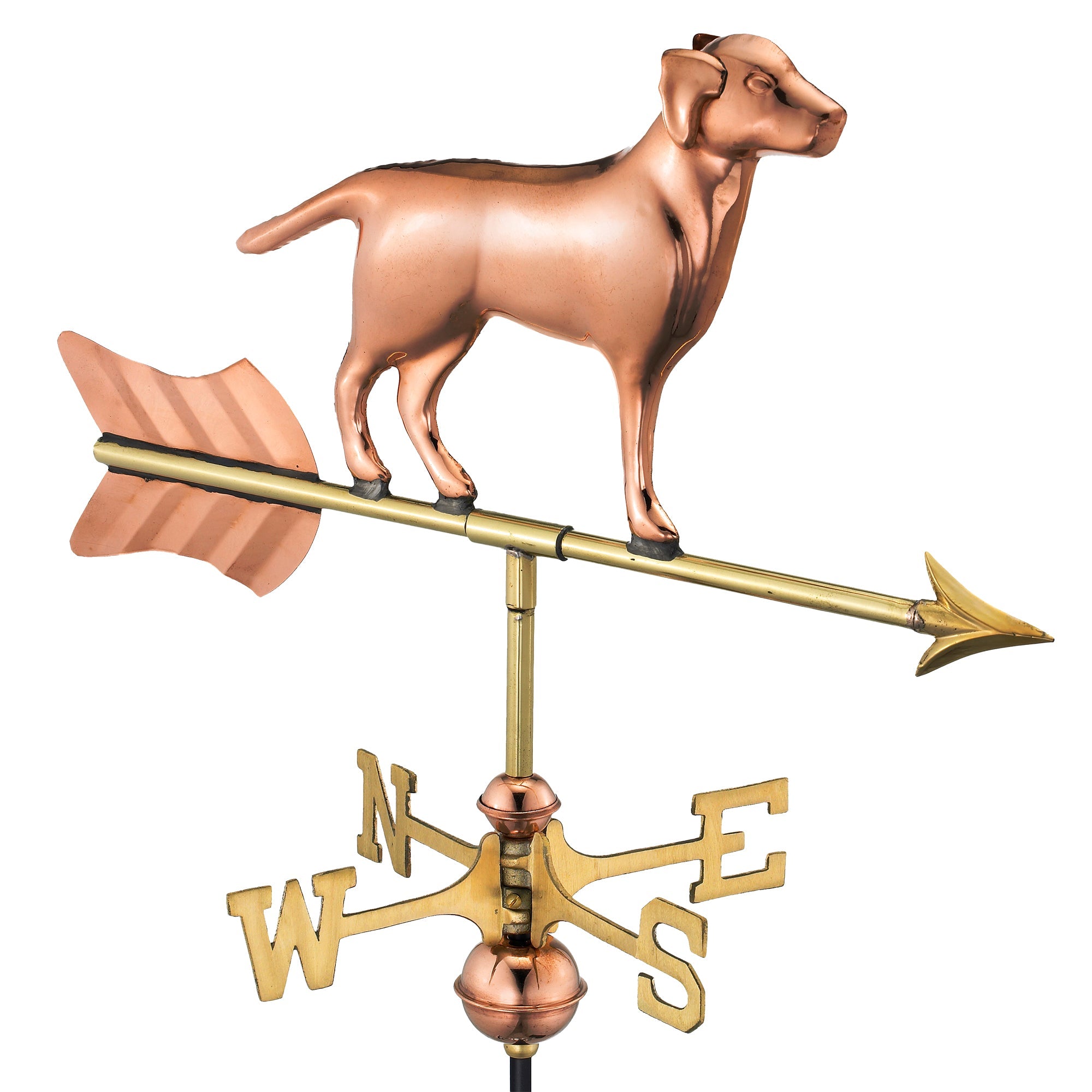 Labrador Retriever Cottage Weathervane - Good Directions