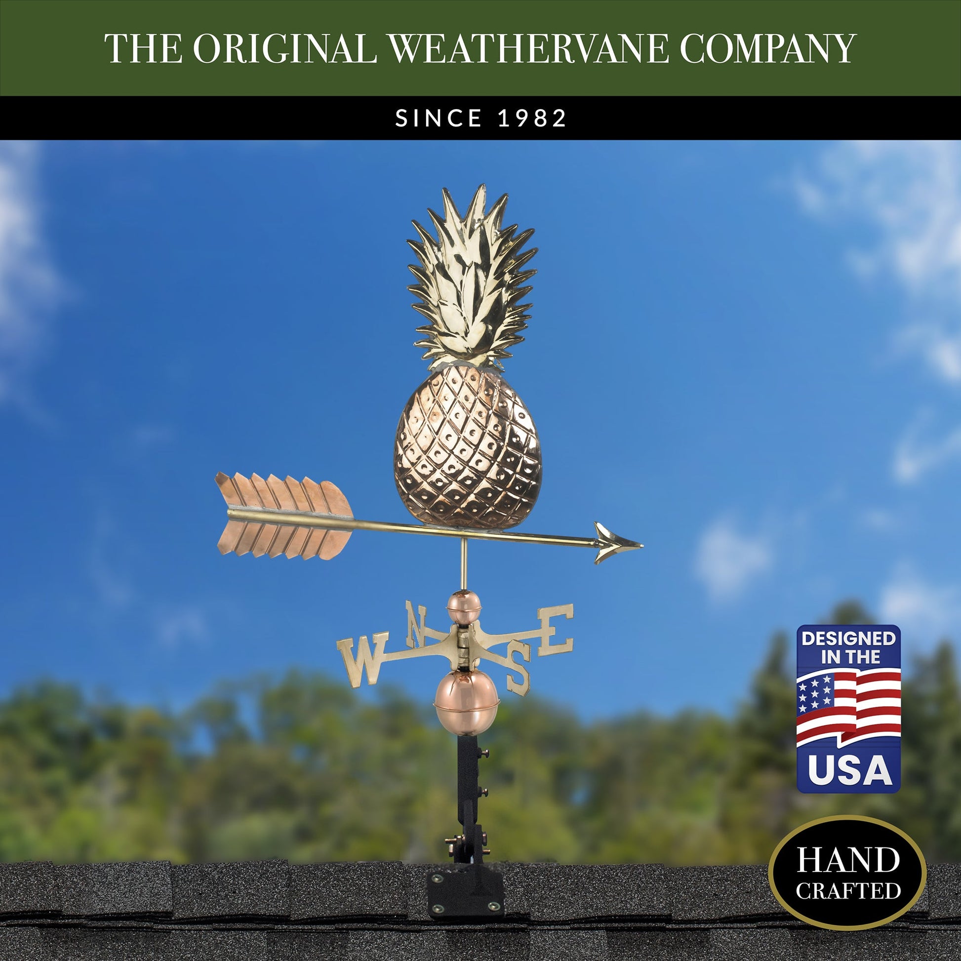 Pineapple Weathervane - Good Directions