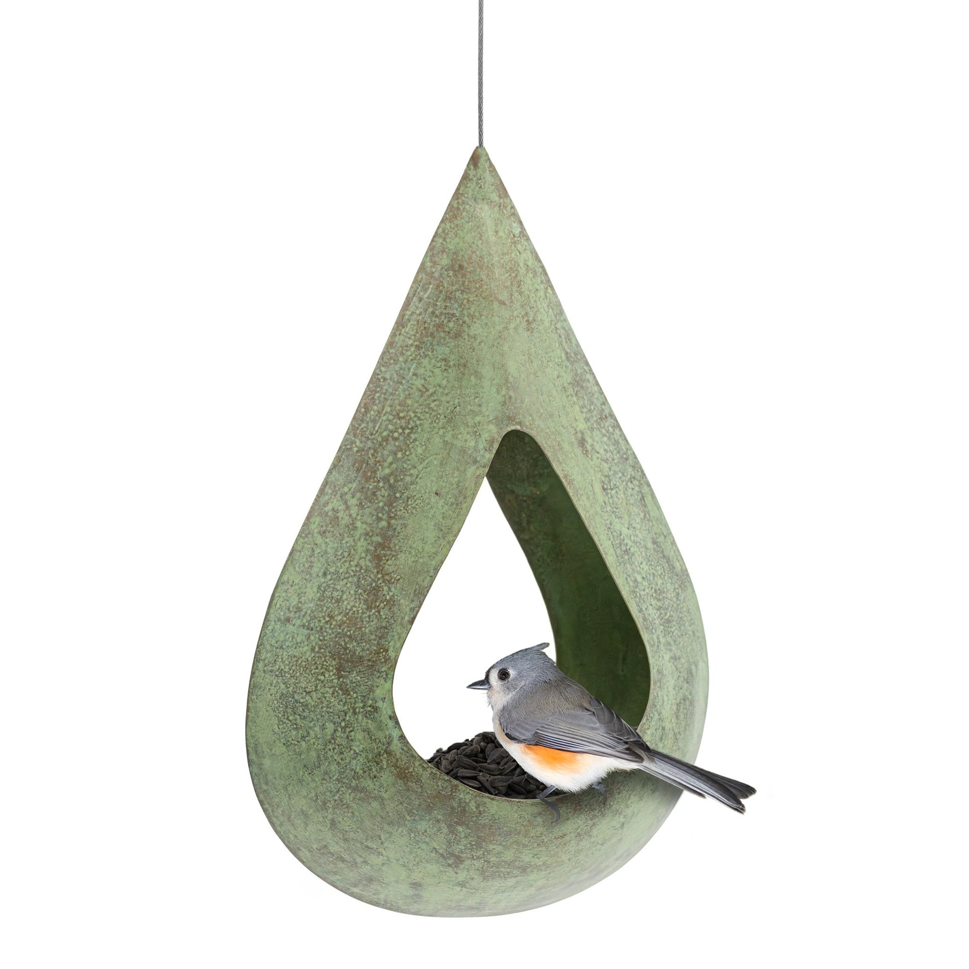 Verde Rain Drop Fly - Thru Copper Bird Feeder - Good Directions