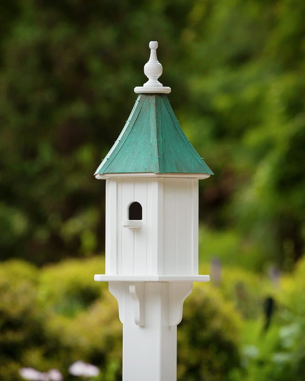 Willow Bird House — Aged Copper Roof - Good Directions