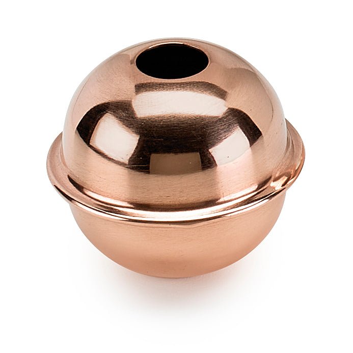 Copper Extra-Large Weathervane 6" Spacer Ball - Good Directions