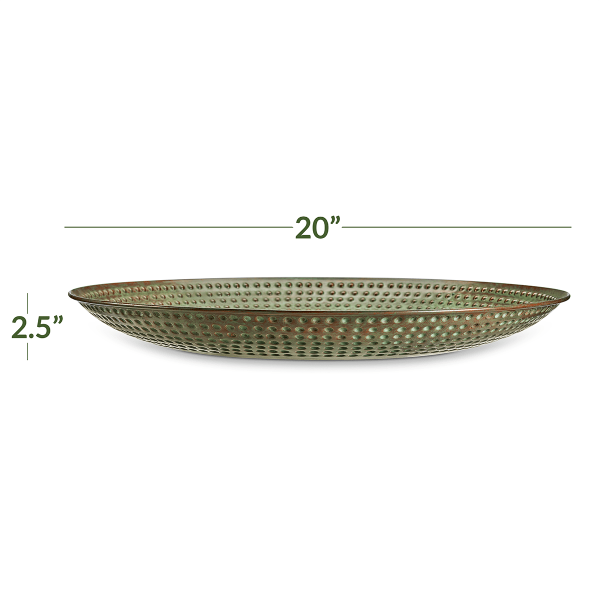 20" Verde Copper Basin - Good Directions