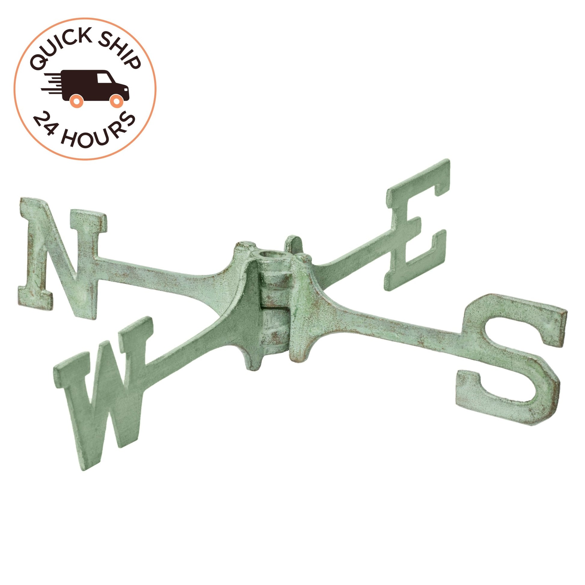 Brass 11" Weathervane Directionals - Good Directions