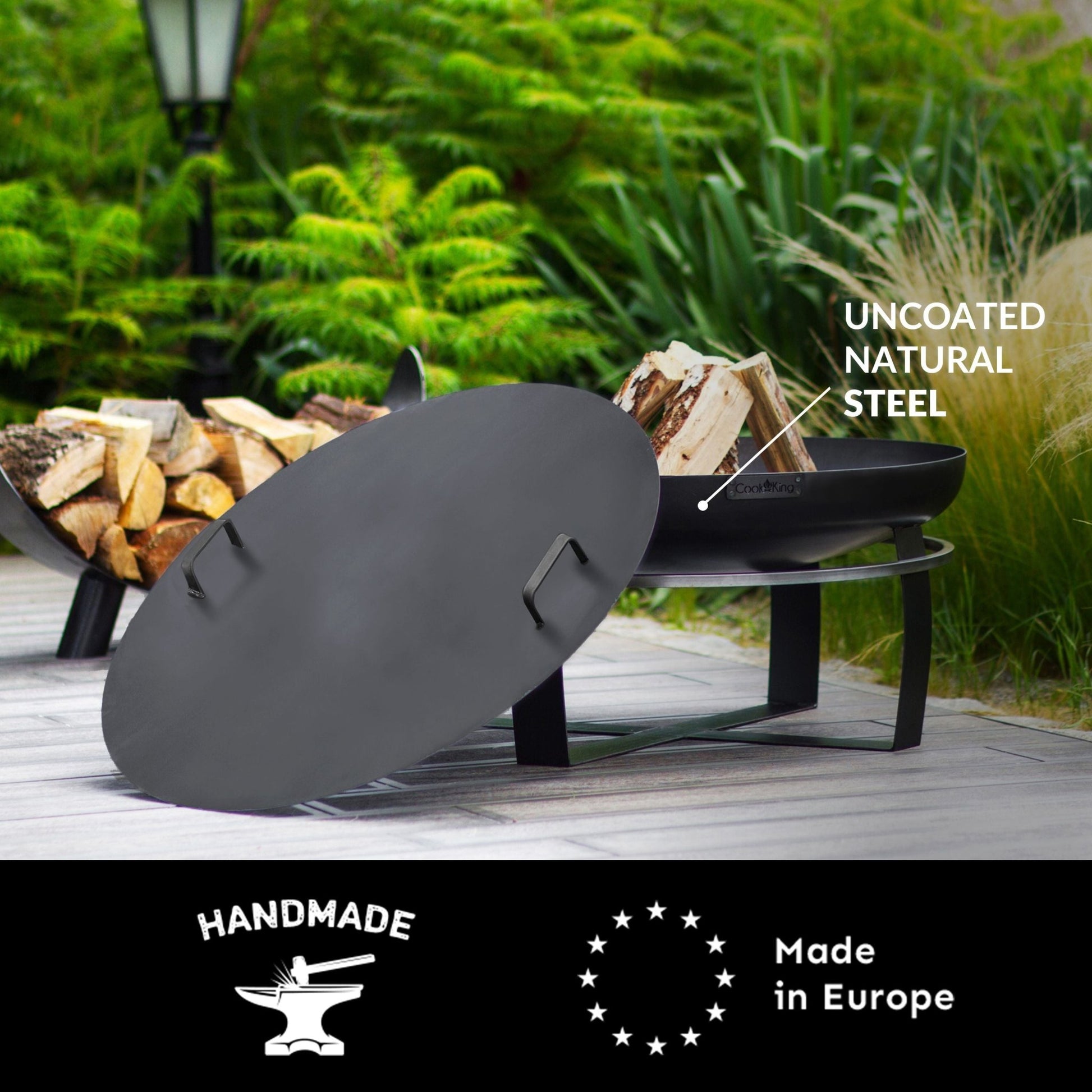 Ignition 24" Fire Pit with Cover Lid - Good Directions