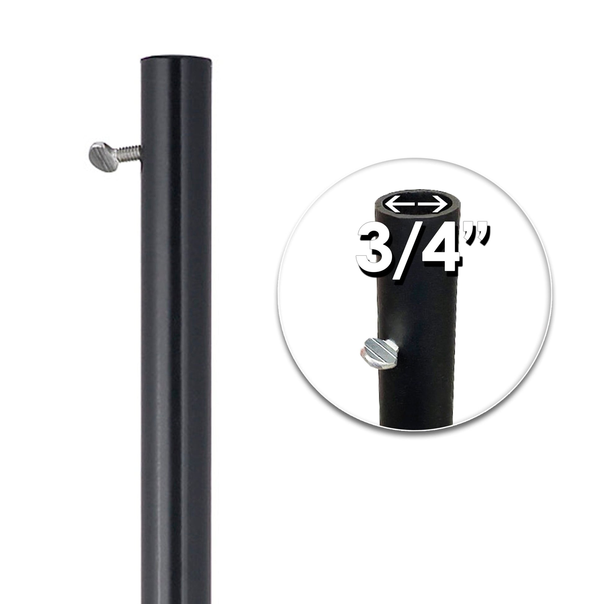Garden Pole for Standard Size Weathervanes - Good Directions