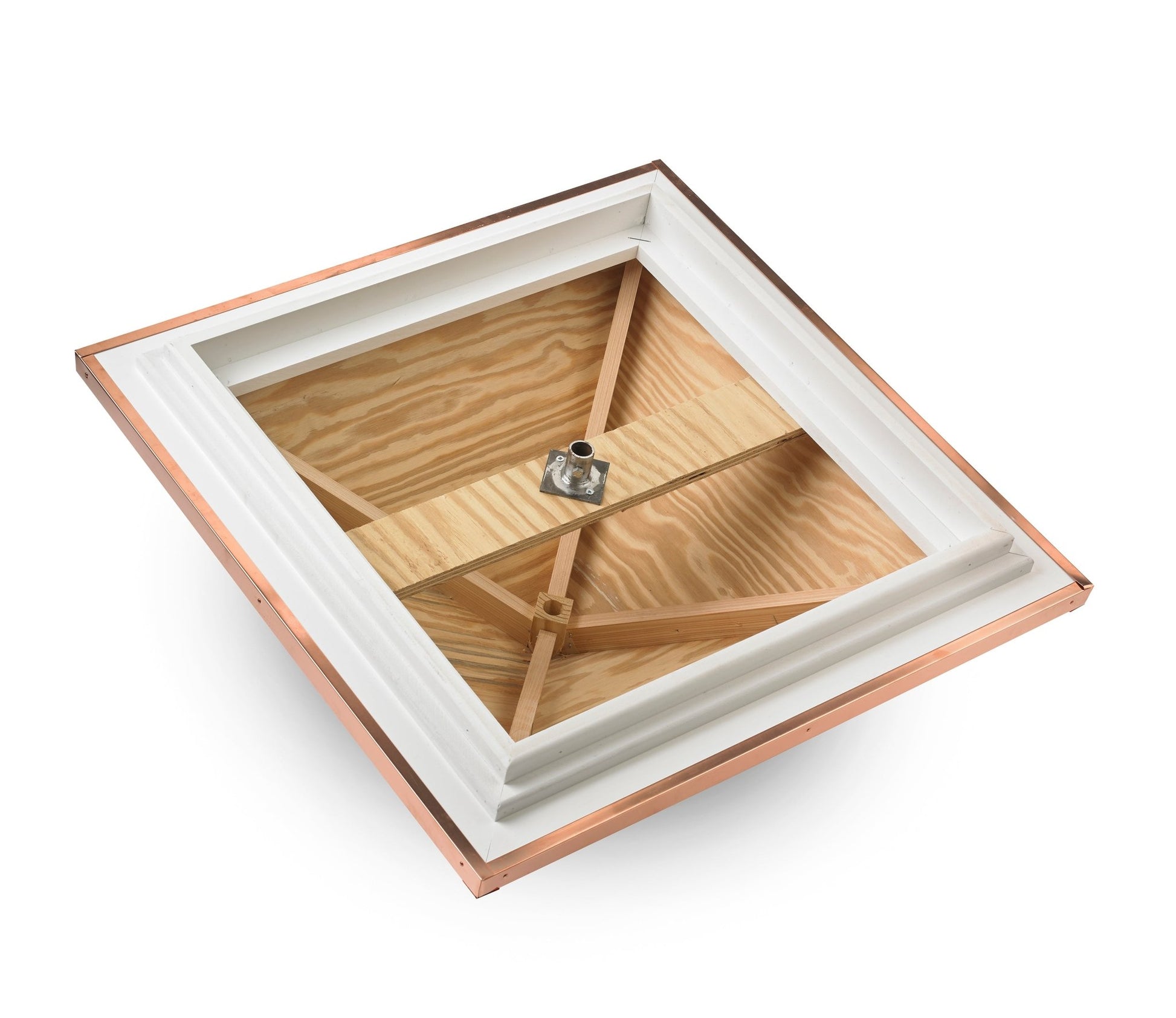 Weathervane and Finial Mount for Installing Inside a Non-Good Directions Cupola - Good Directions