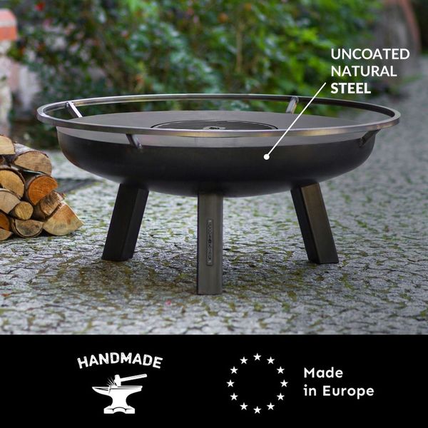Ember 24" Fire Pit with Grill Plate - Good Directions