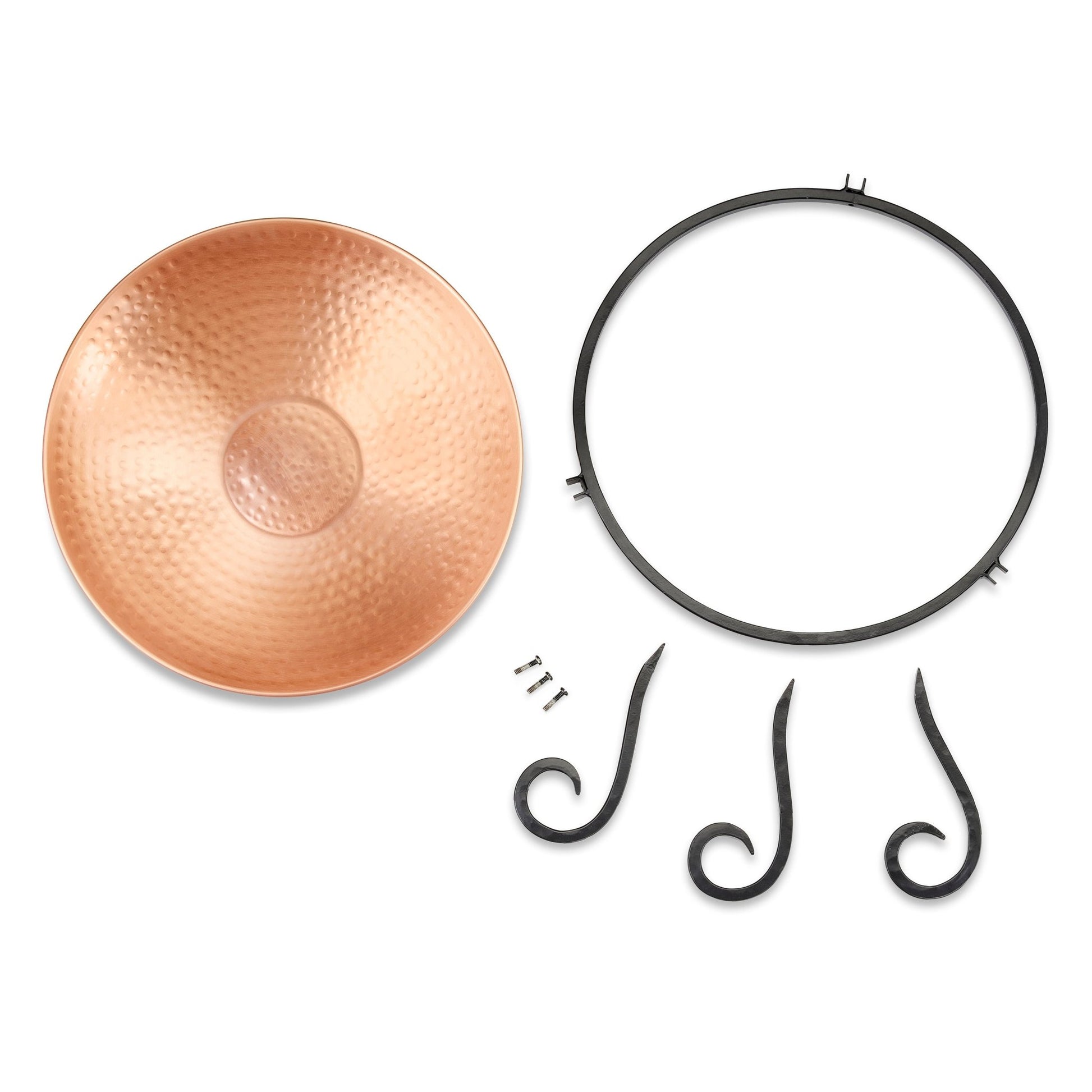 Freestanding Copper Birdbath - Good Directions