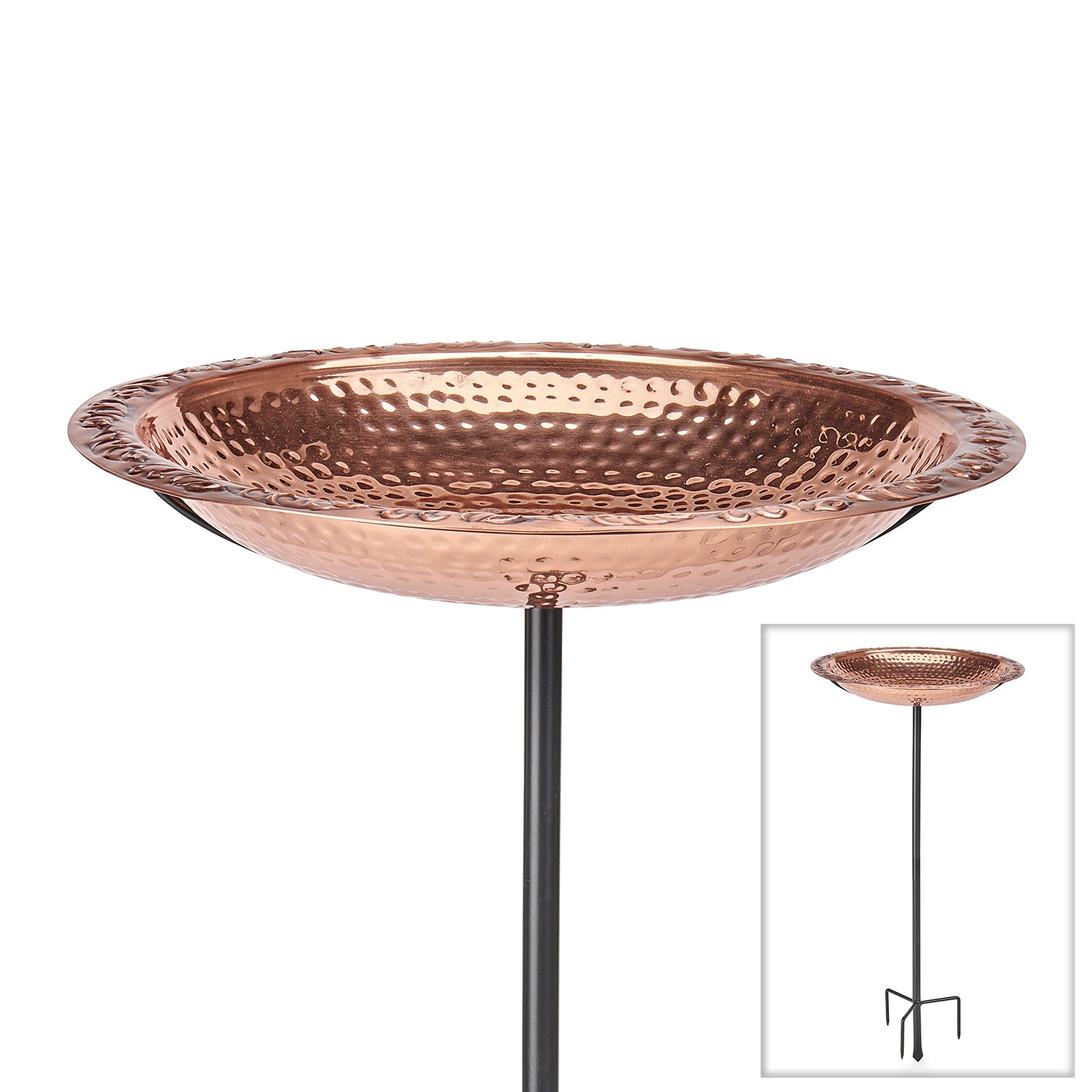 18“� Birdbath with Garden Pole - Good Directions