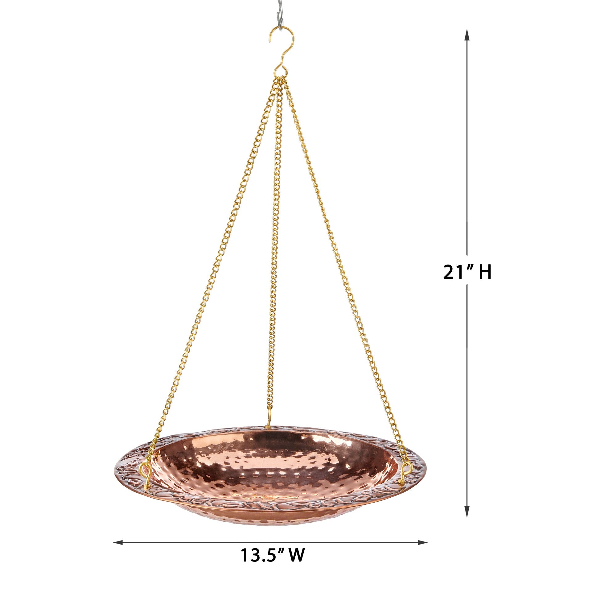 13.5“� Hanging Birdbath - Good Directions