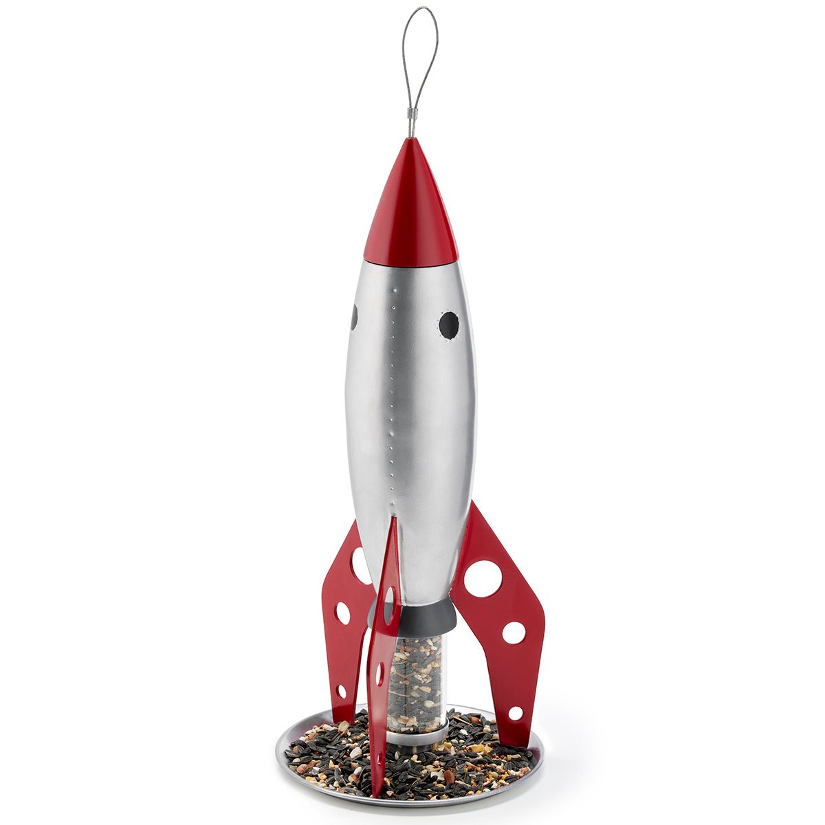 Rocketship Bird Feeder - Good Directions