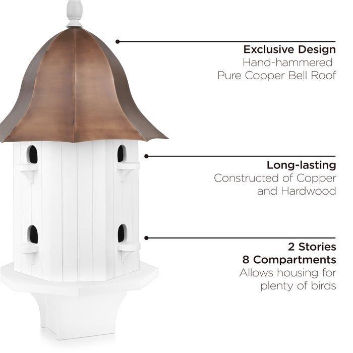 Dovecote Manor Bird House “ Roof - Good Directions