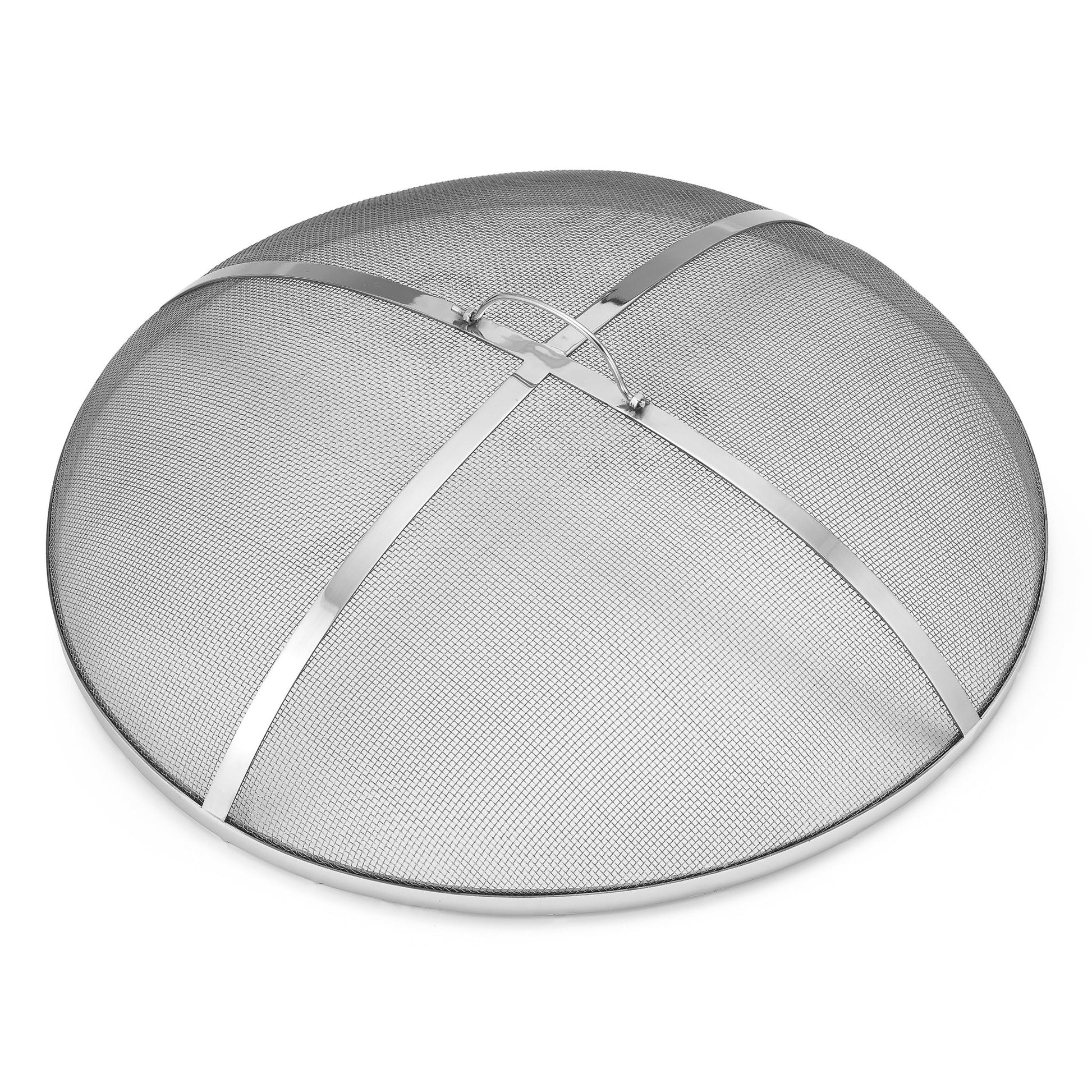 27“� Heavy Duty Stainless Steel Spark Screen with Lifter - Good Directions