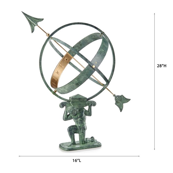 Atlas Armillary Sundial - Good Directions