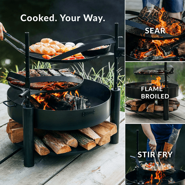 Grand Hearth 32" Grill and Griddle Set - Good Directions